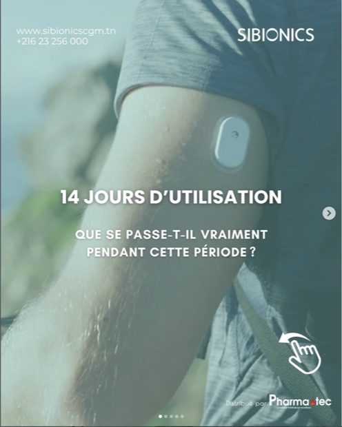 Publication SIBIONICS Tunisie sur Instagram